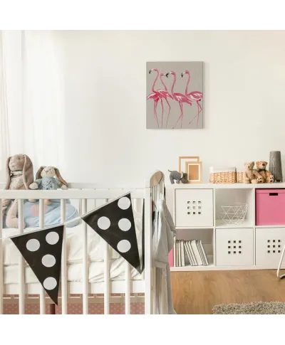 Summer Thornton (Elegant Flamingos) - Obraz na płótnie