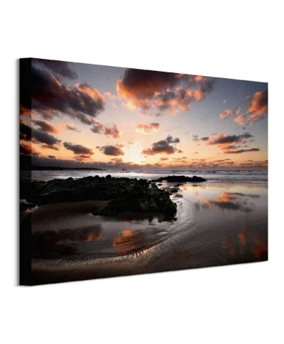 Sunset, Cantabria - Obraz na płótnie