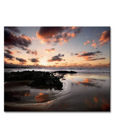 Sunset, Cantabria - Obraz na płótnie