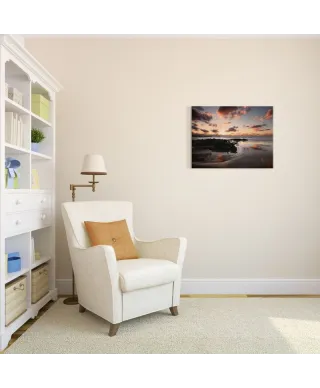 Sunset, Cantabria - Obraz na płótnie