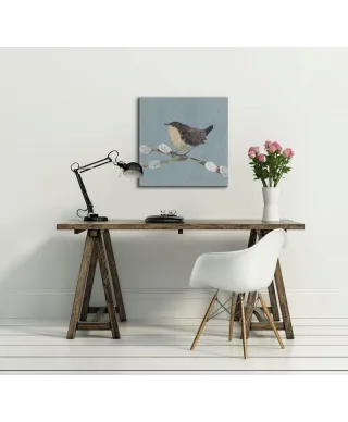 Obraz do sypialni - Strzyżyk - Wren