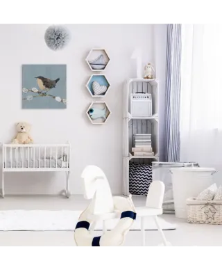 Obraz do sypialni - Strzyżyk - Wren