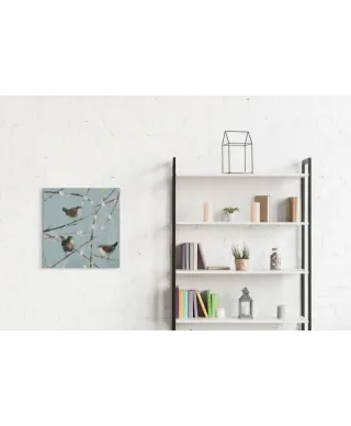 Obraz na płótnie - Strzyżyki - Wrens