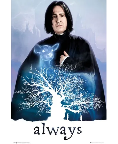 Harry Potter Sewerus Snape Patronus Łania - plakat