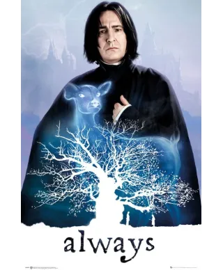 Harry Potter Sewerus Snape Patronus Łania - plakat
