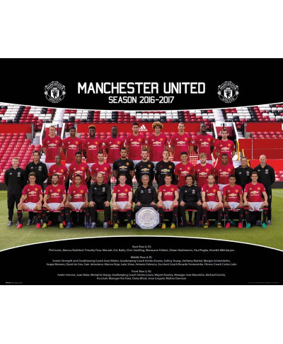 Manchester United Drużyna Zdjęcie 16/17 - plakat