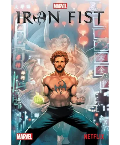 Iron Fist Marvel - plakat z filmu