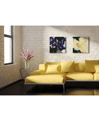 Iris Laevigata - Obraz na płótnie