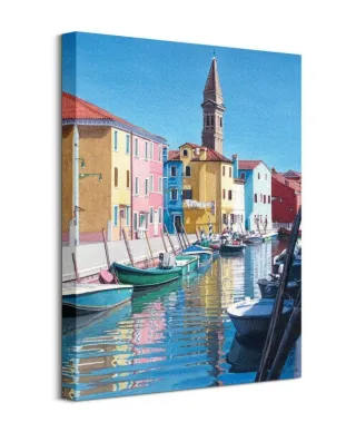 The Colours Of Burano - Obraz na płótnie