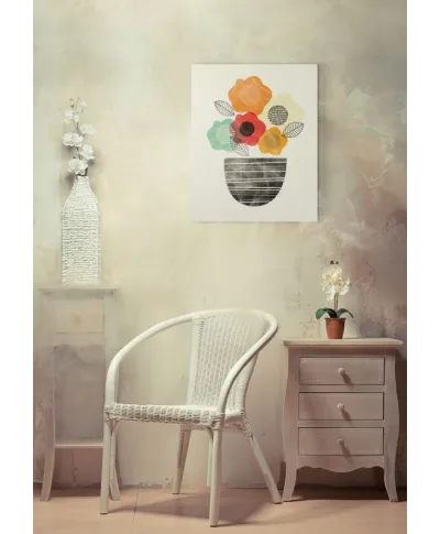 Scandi Flowers Ii - Obraz na płótnie