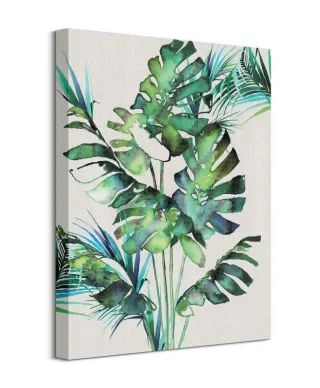 Monstera Leaves - Obraz na płótnie