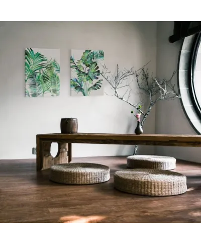 Monstera Leaves - Obraz na płótnie