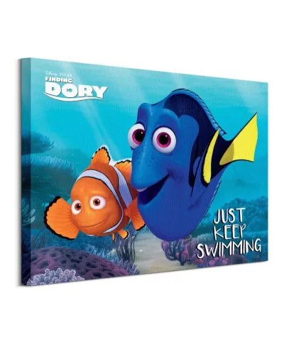 Finding Dory (Just Keep Swimming) - Obraz na płótnie