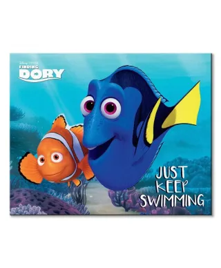 Finding Dory (Just Keep Swimming) - Obraz na płótnie