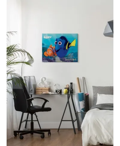 Finding Dory (Just Keep Swimming) - Obraz na płótnie