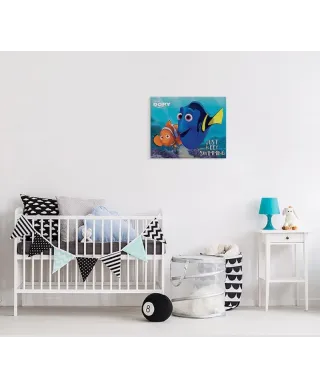 Finding Dory (Just Keep Swimming) - Obraz na płótnie
