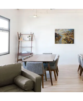 Waves And Evening Sun, North Cornwall - Obraz na płótnie