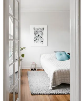 Lovely Leopard - Obraz na płótnie