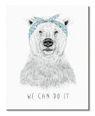 We Can Do It - Obraz na płótnie