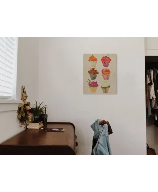 Cupcakes - Obraz na płótnie