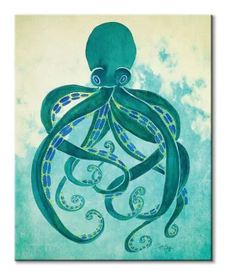 Octopus - Obraz na płótnie