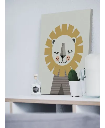 Lion - Obraz na płótnie