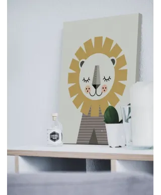 Lion - Obraz na płótnie