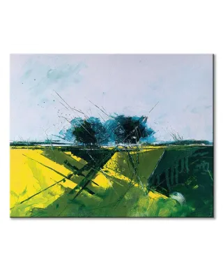 Rape Field Edge - Obraz na płótnie