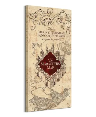Harry Potter (The Marauders Map) - Obraz na płótnie