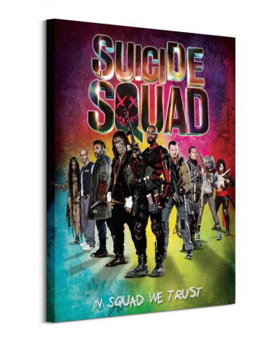 Suicide Squad (Neon) - Obraz na płótnie