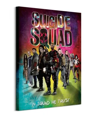 Suicide Squad (Neon) - Obraz na płótnie