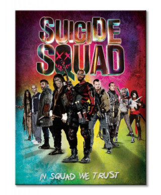 Suicide Squad (Neon) - Obraz na płótnie