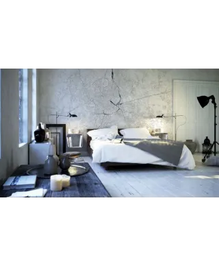 Fototapeta - Rzym - Czarno-biała mapa miasta