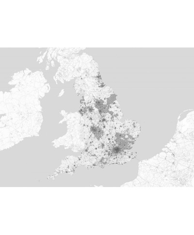 Fototapeta na ścianę - Mapa - Anglia