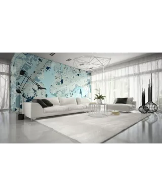 Fototapeta - Mapa - Nowy Jork - W kolorach