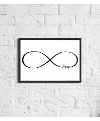 Nieskonczone love - plakat  A4