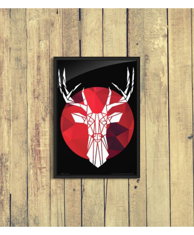 Deer - plakat A3