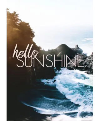 Hello sunshine - plakat B2
