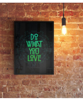 Do what you love - plakat A3