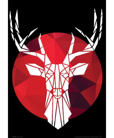 Deer - plakat  A4