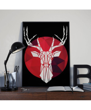 Deer - plakat B2