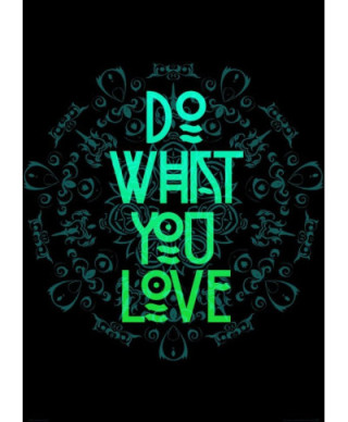 Do what you love - plakat B2