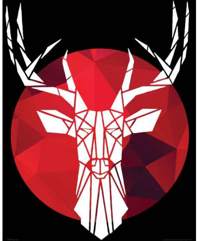 Deer - plakat