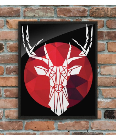 Deer - plakat