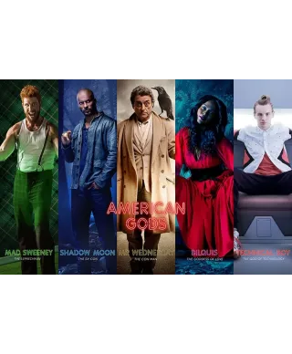American Gods - plakat z serialu