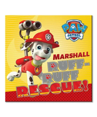 Paw Patrol Marshall - obraz na płótnie