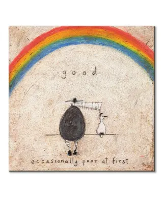 Good. Occasionally Poor At First - obraz na płótnie