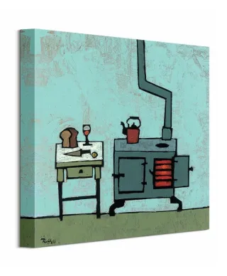 Kitchen Stove - obraz na płótnie