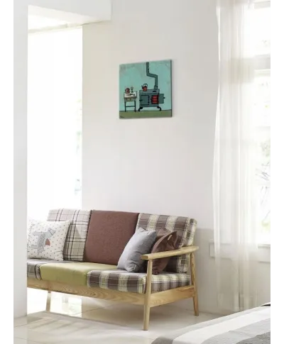 Kitchen Stove - obraz na płótnie