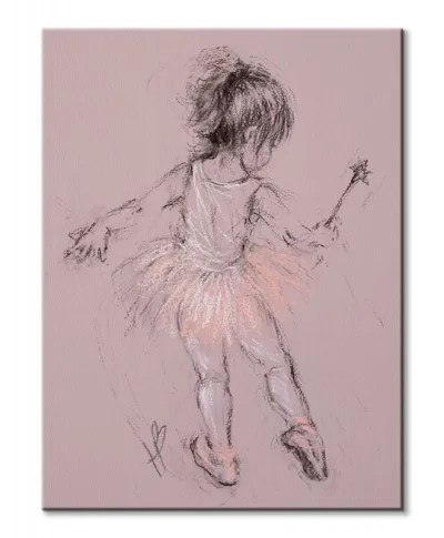 Little Ballerina I - obraz na płótnie